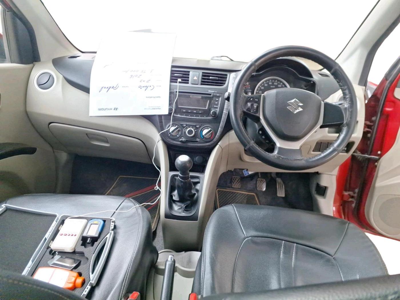 2016 Maruti Celerio ZXI, Petrol, Manual, 1,25,031 km, interior