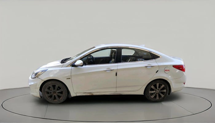 2012 Hyundai Verna FLUIDIC 1.6 CRDI SX OPT AT, Diesel, Automatic, 97,581 km, exterior