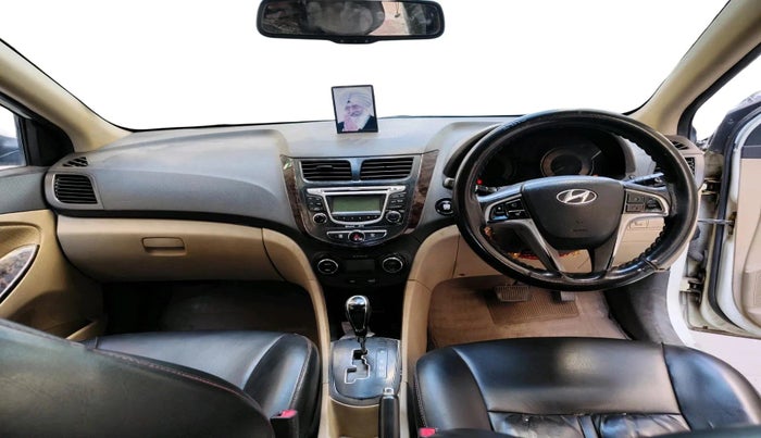 2012 Hyundai Verna FLUIDIC 1.6 CRDI SX OPT AT, Diesel, Automatic, 97,581 km, interior