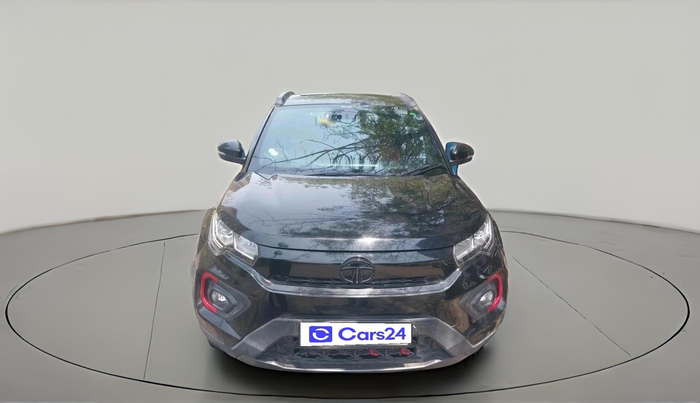 2023 Tata NEXON XZA PLUS LUX SUNROOF RED DARK PETROL, Petrol, Automatic, 45,484 km, exterior