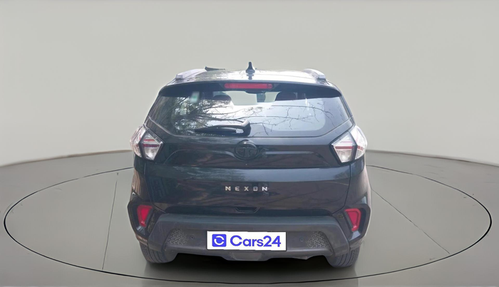 2023 Tata NEXON XZA PLUS LUX SUNROOF RED DARK PETROL, Petrol, Automatic, 45,484 km, exterior