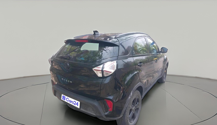 2023 Tata NEXON XZA PLUS LUX SUNROOF RED DARK PETROL, Petrol, Automatic, 45,484 km, exterior