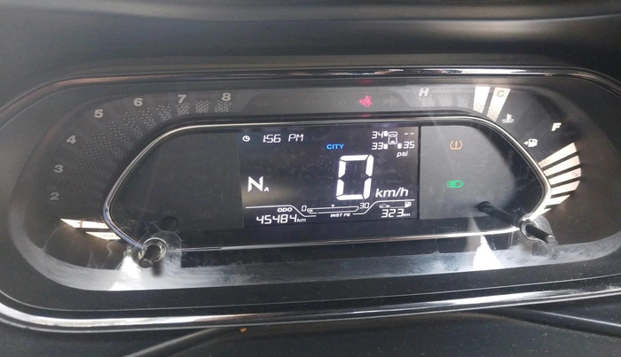 2023 Tata NEXON XZA PLUS LUX SUNROOF RED DARK PETROL, Petrol, Automatic, 45,484 km, interior