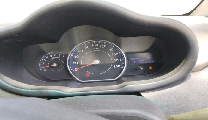 2013 Hyundai i10 SPORTZ 1.2, CNG, Manual, 74,350 km, interior