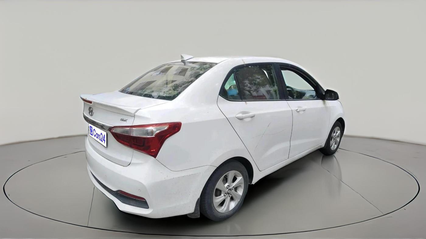 2018 Hyundai Xcent SX 1.2, CNG, Manual, 1,26,514 km, exterior