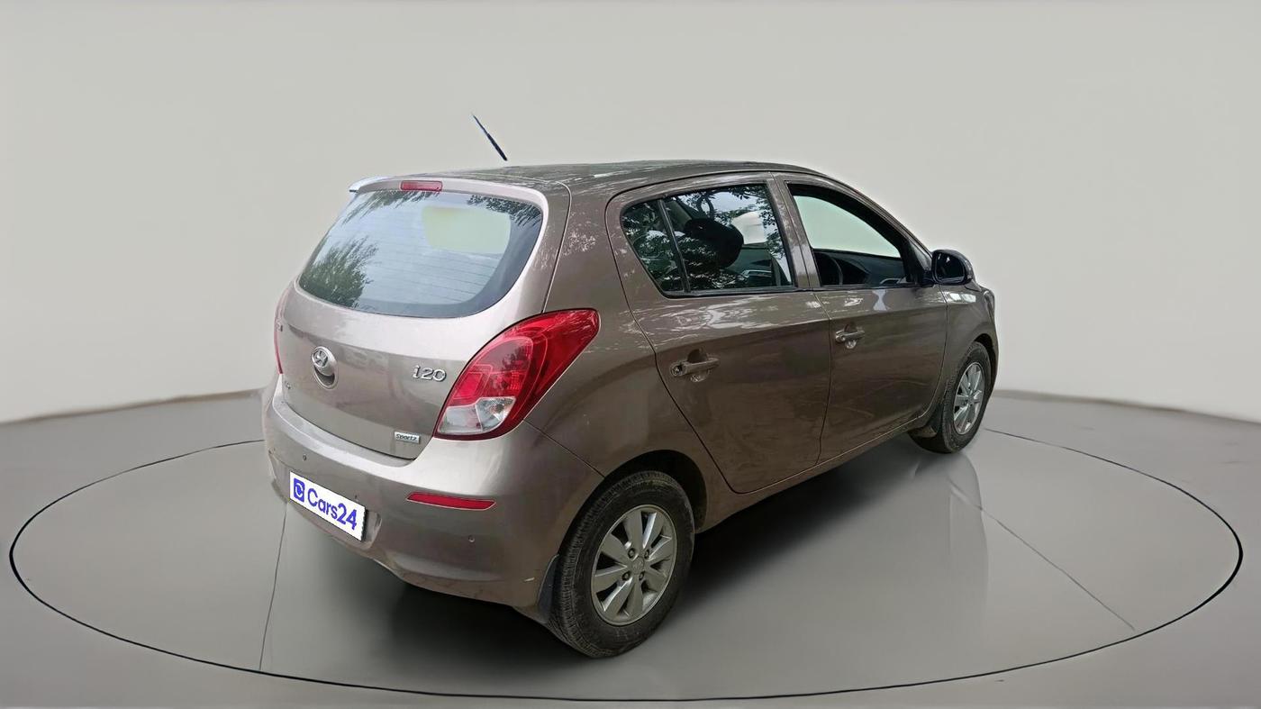 2012 Hyundai i20 SPORTZ 1.4 AT, Petrol, Automatic, 53,251 km, exterior