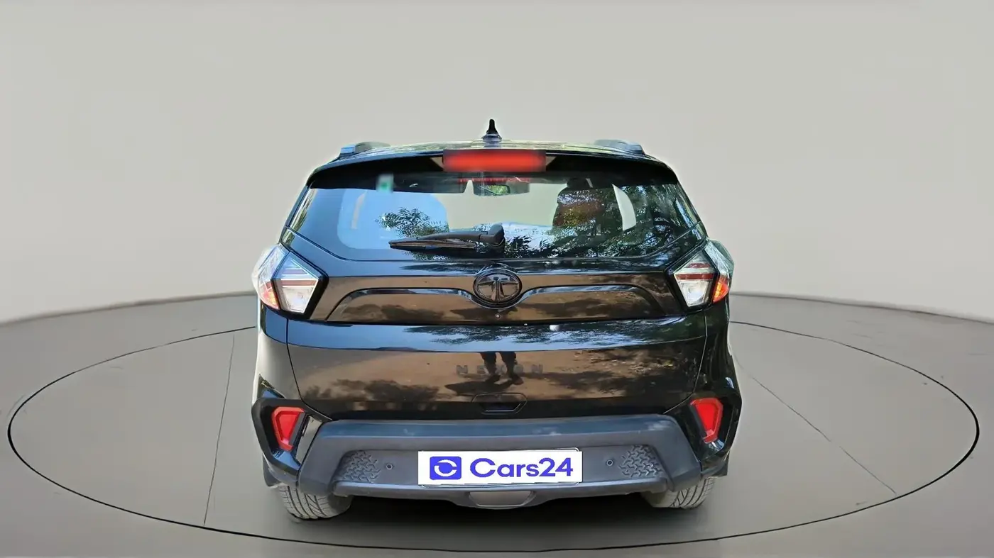 2023 Tata NEXON XZA PLUS LUX SUNROOF RED DARK PETROL, Petrol, Automatic, 16,719 km, exterior
