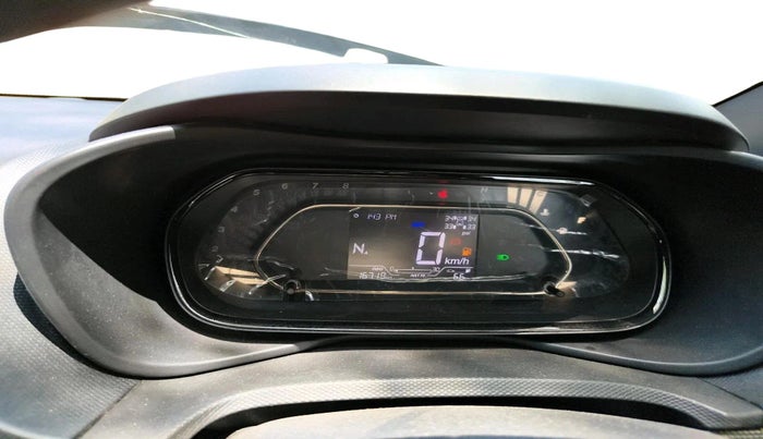 2023 Tata NEXON XZA PLUS LUX SUNROOF RED DARK PETROL, Petrol, Automatic, 16,719 km, interior