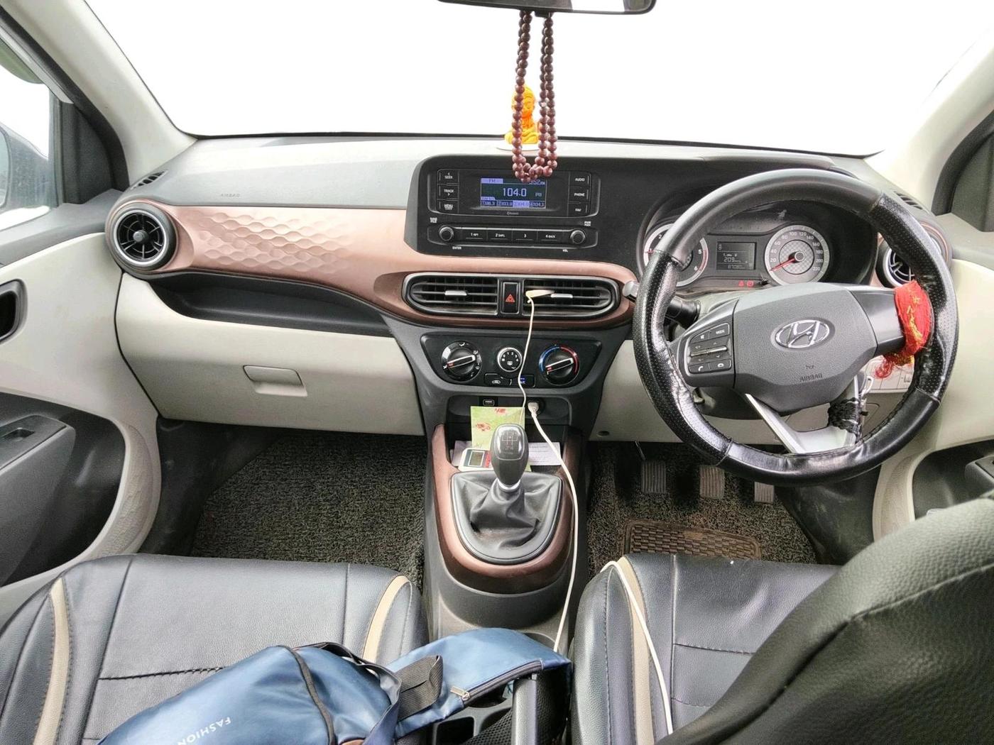 2020 Hyundai AURA S 1.2 CRDI, Diesel, Manual, 87,082 km, interior