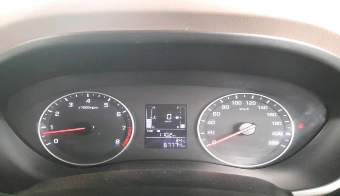 2019 Hyundai Elite i20 SPORTZ PLUS 1.2, CNG, Manual, 67,774 km, interior