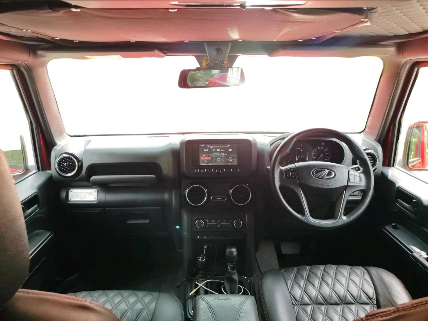 2021 Mahindra Thar LX PETROL HT 4WD AT, Petrol, Automatic, 26,915 km, interior