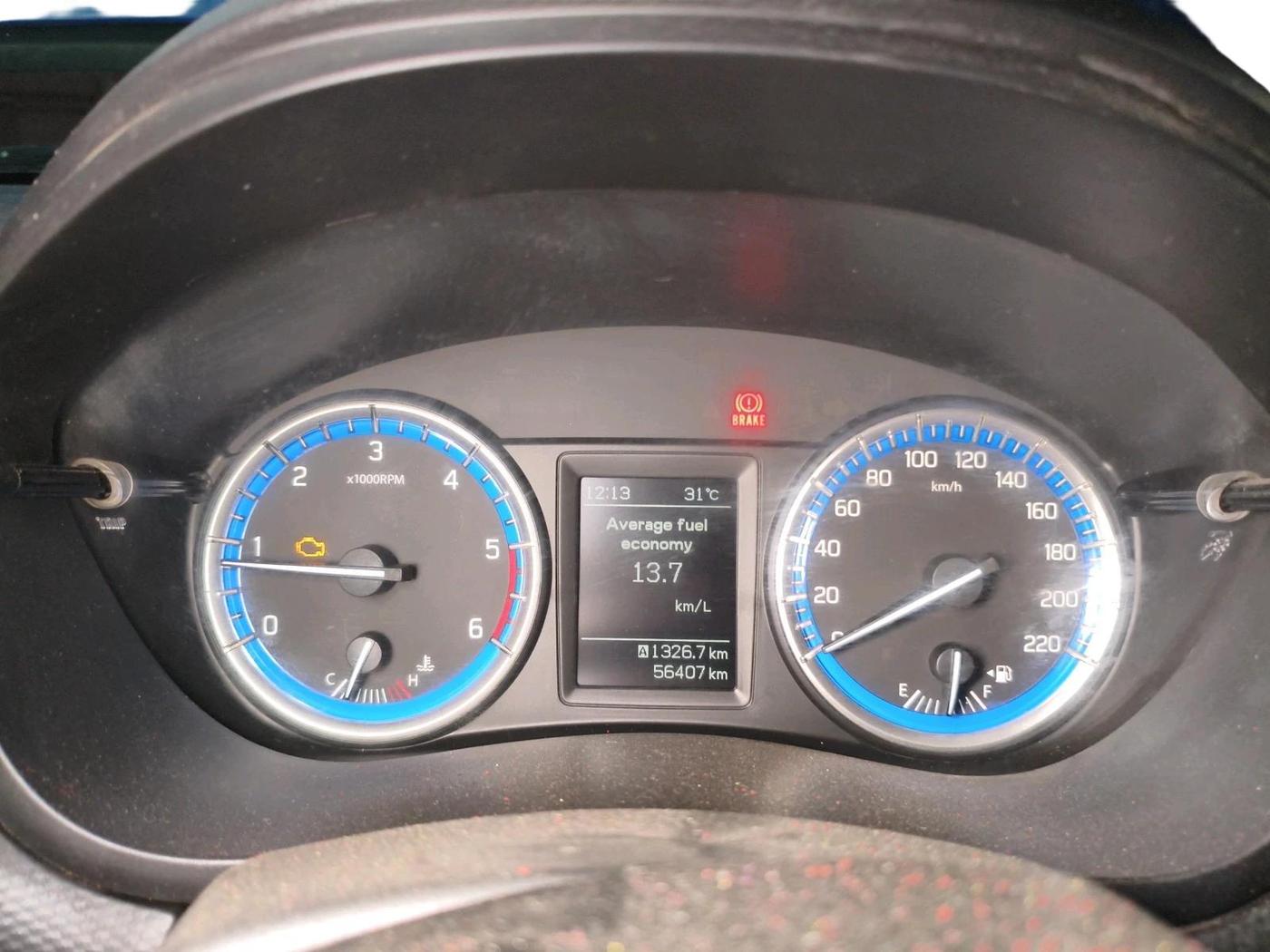 2016 Maruti S Cross ALPHA 1.6, Diesel, Manual, 56,407 km, interior