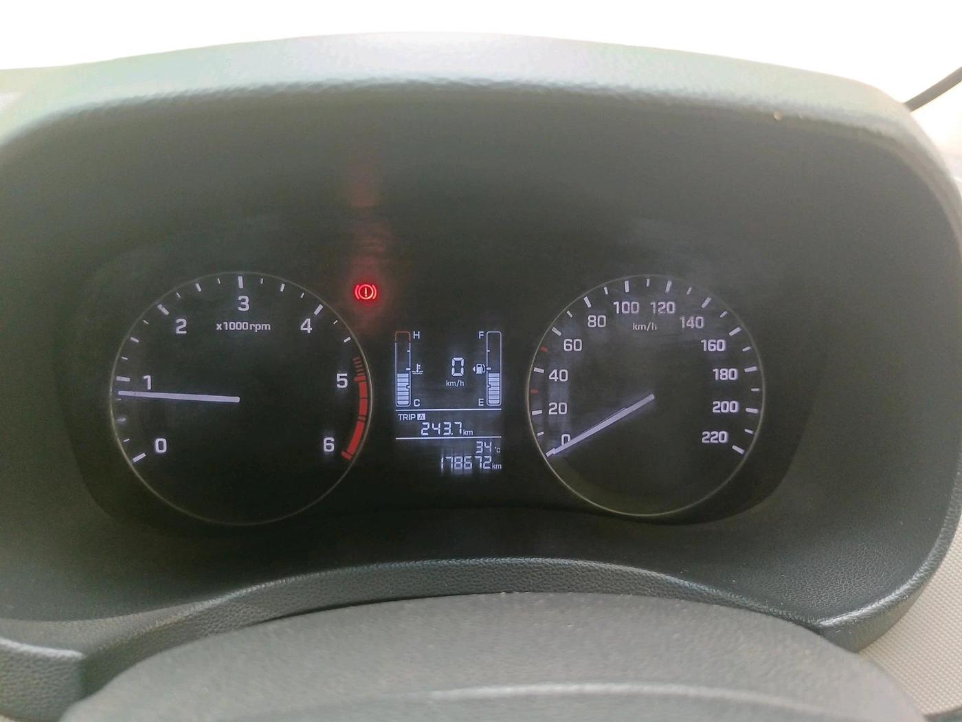 2015 Hyundai Creta SX 1.6 DIESEL, Diesel, Manual, 1,78,672 km, interior