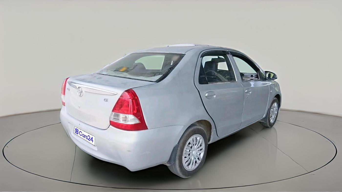 2015 Toyota Etios G, CNG, Manual, 1,56,477 km, exterior