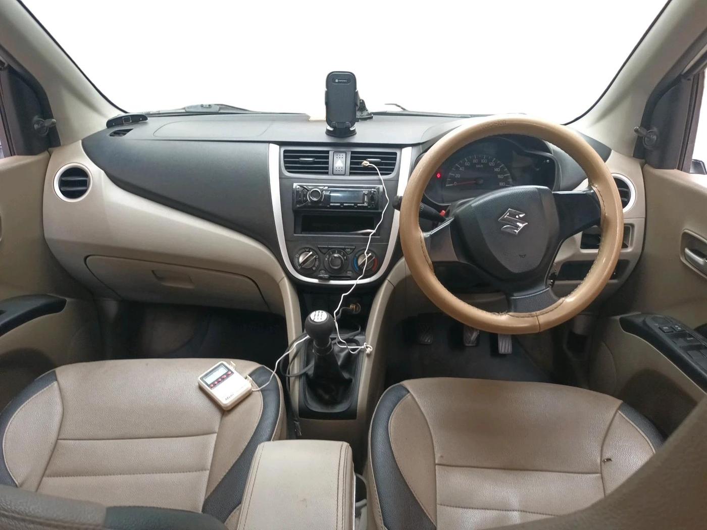 2016 Maruti Celerio VXI, CNG, Manual, 76,895 km, interior