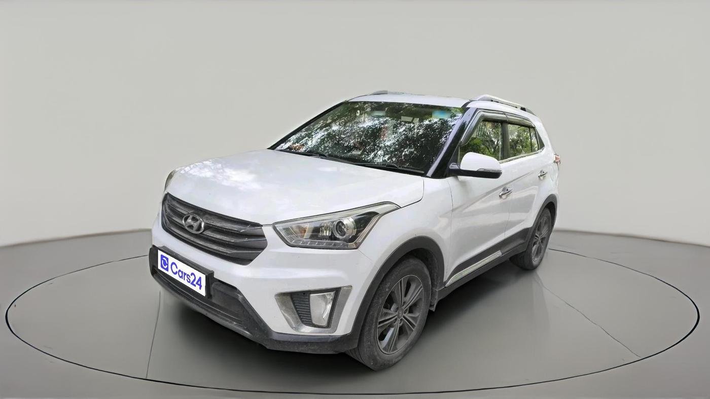 2017 Hyundai Creta SX PLUS AT 1.6 PETROL, Petrol, Automatic, 1,01,189 km, exterior