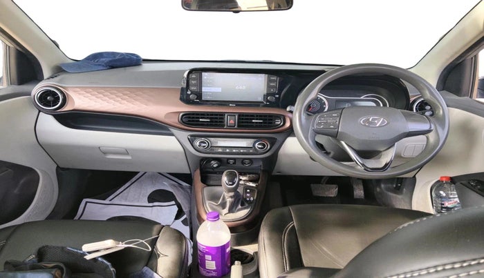 2020 Hyundai AURA SX PLUS 1.2 AMT, Petrol, Automatic, 69,963 km, interior