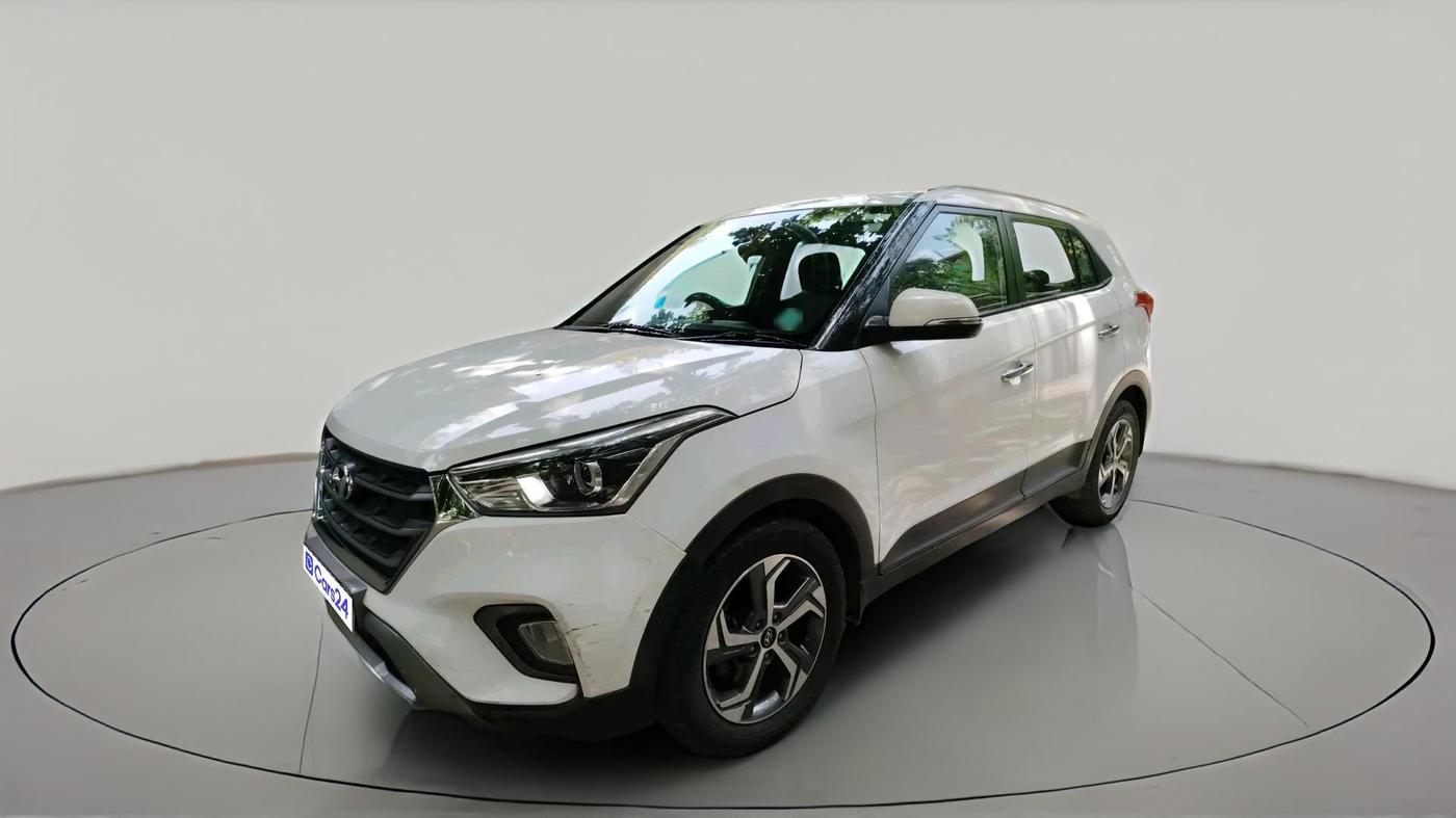 2018 Hyundai Creta SX AT 1.6 DIESEL, Diesel, Automatic, 1,05,477 km, exterior