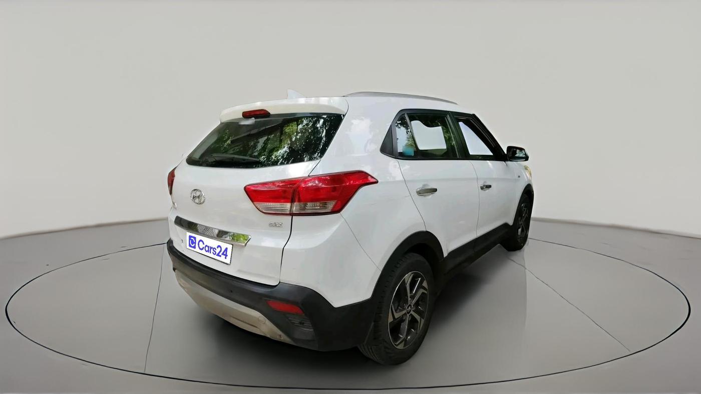 2018 Hyundai Creta SX AT 1.6 DIESEL, Diesel, Automatic, 1,05,477 km, exterior