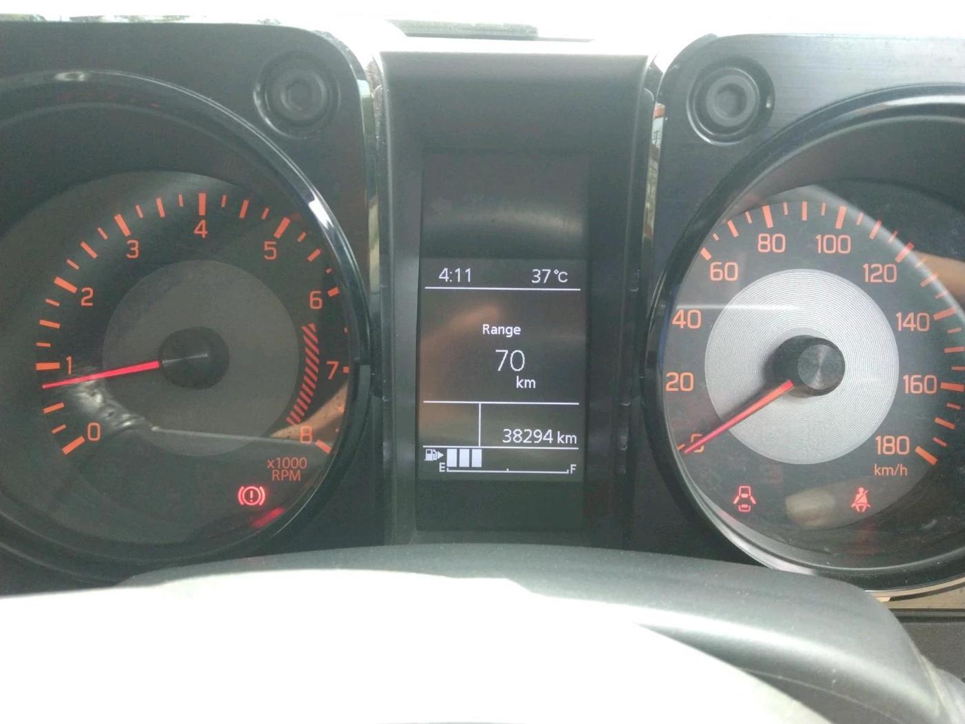 2023 Maruti JIMNY ALPHA ALL GRIP PRO MT, Petrol, Manual, 38,294 km, interior