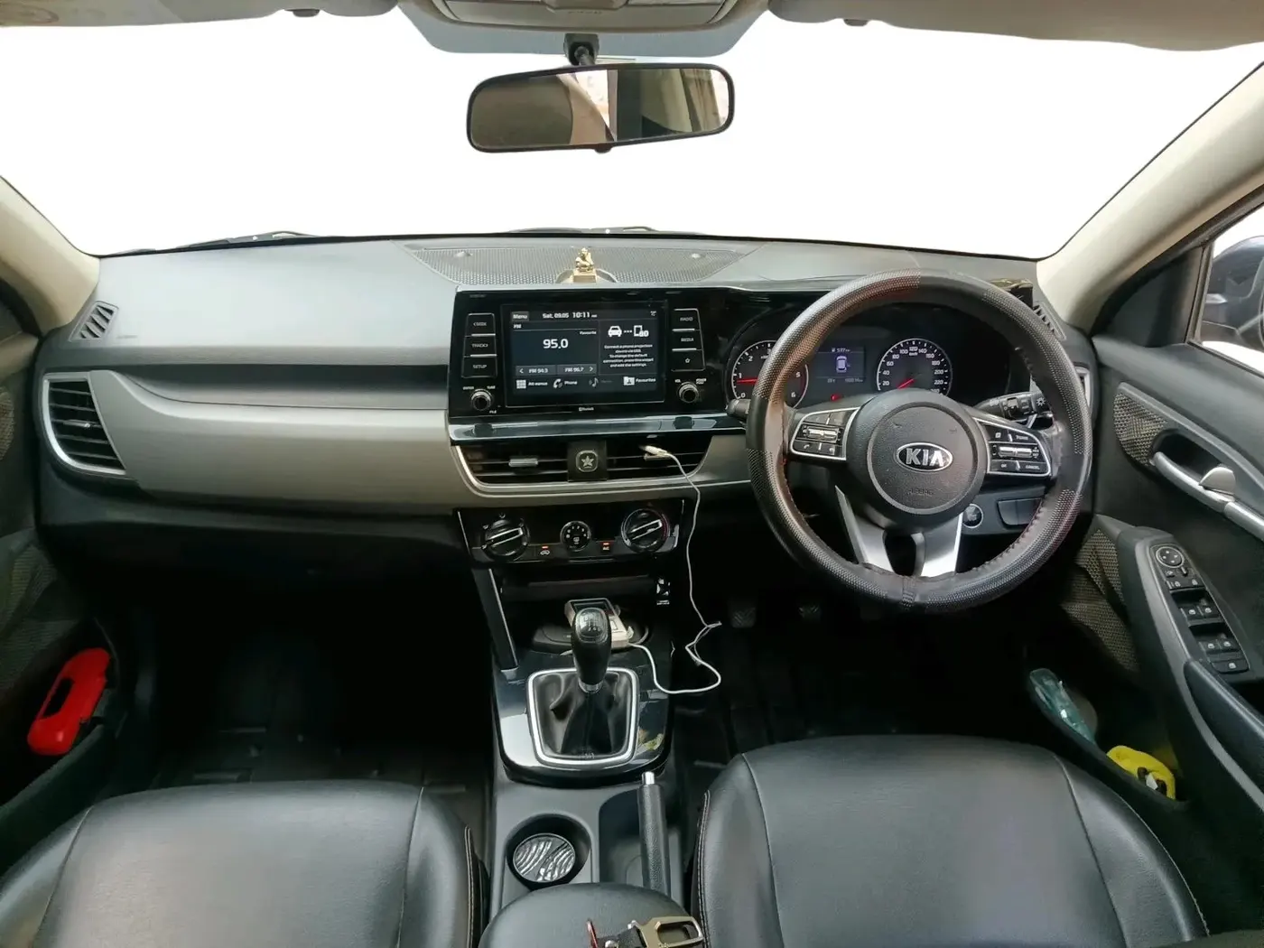 2019 KIA SELTOS HTK PLUS 1.5 DIESEL, Diesel, Manual, 1,03,317 km, interior