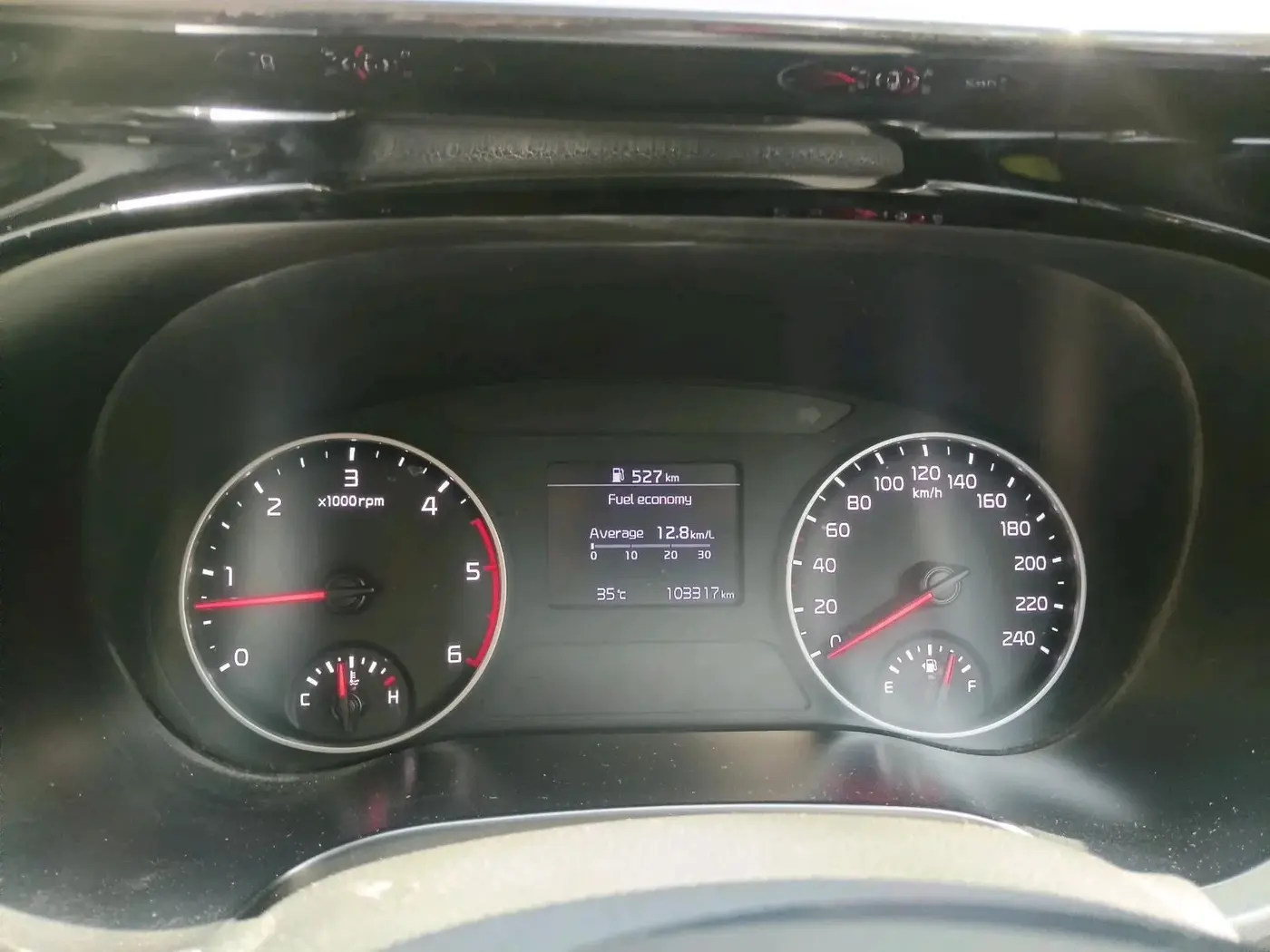 2019 KIA SELTOS HTK PLUS 1.5 DIESEL, Diesel, Manual, 1,03,317 km, interior