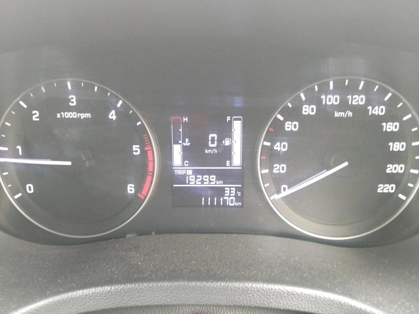 2017 Hyundai Creta SX 1.6 DIESEL, Diesel, Manual, 1,11,170 km, interior