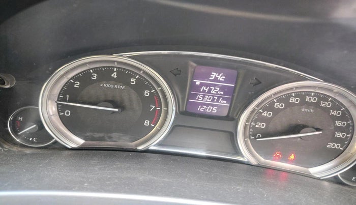 2015 Maruti Ciaz ZXI, CNG, Manual, 1,53,071 km, interior