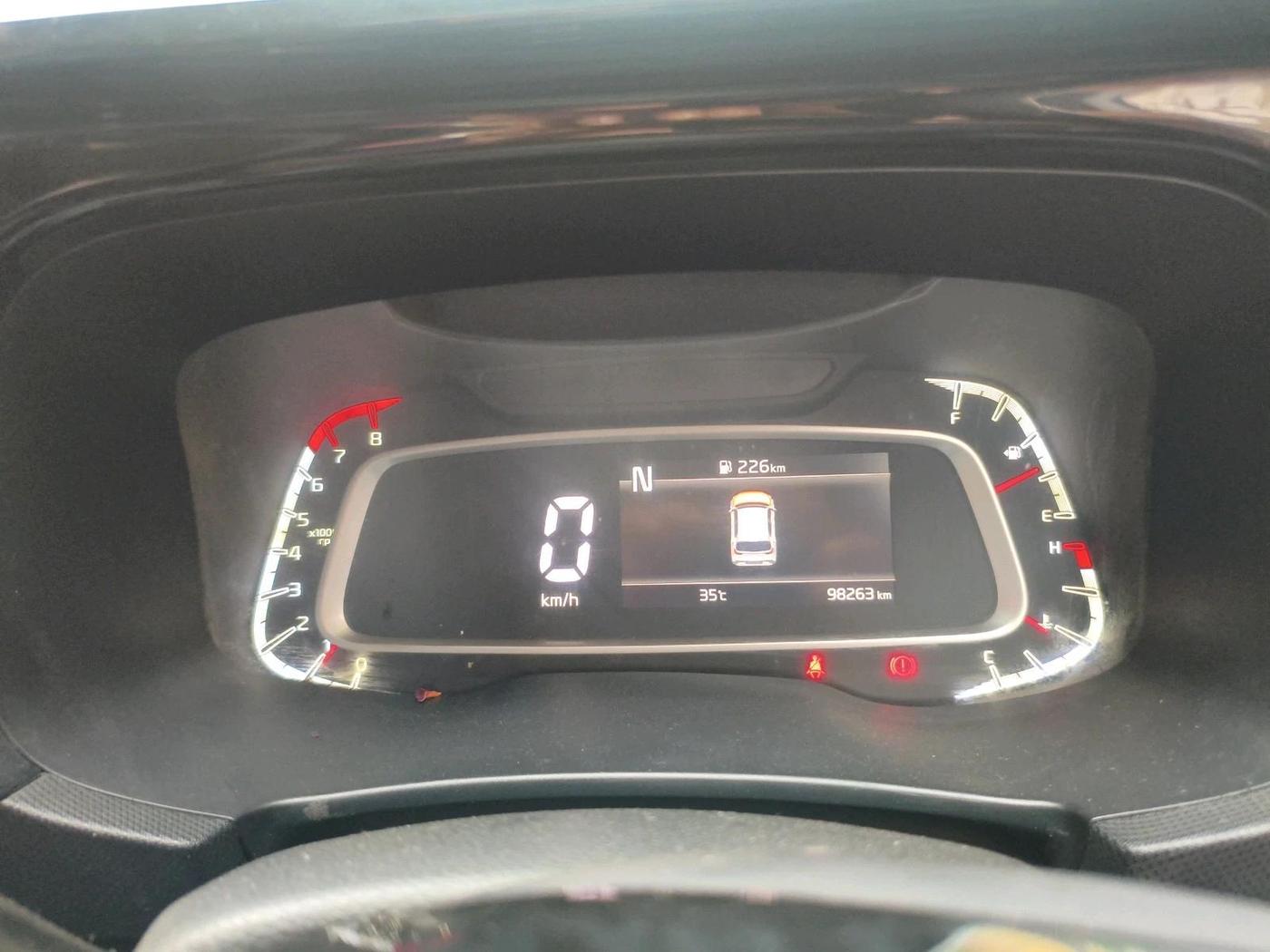 2020 KIA SONET GTX PLUS 1.0 IMT, Petrol, Manual, 98,263 km, interior