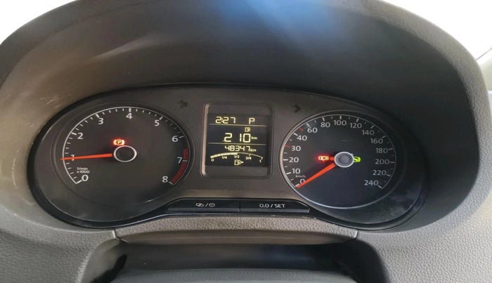 2016 Volkswagen Vento HIGHLINE PETROL AT, Petrol, Automatic, 48,347 km, interior