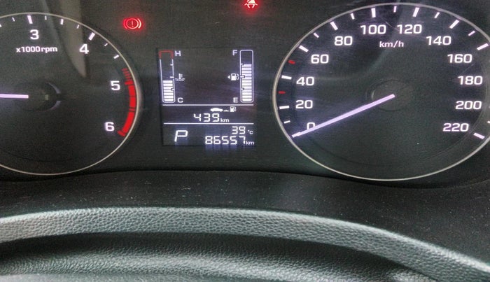 2019 Hyundai Creta SX AT 1.6 DIESEL, Diesel, Automatic, 86,557 km, interior