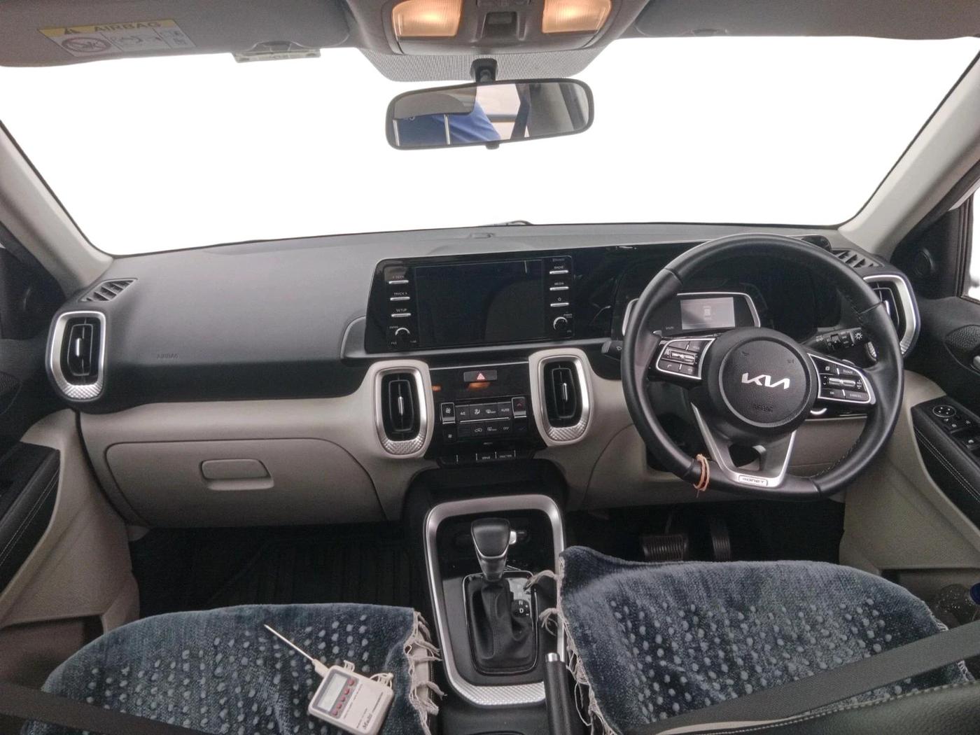 2022 KIA SONET HTX 1.5 AT, Diesel, Automatic, 61,474 km, interior