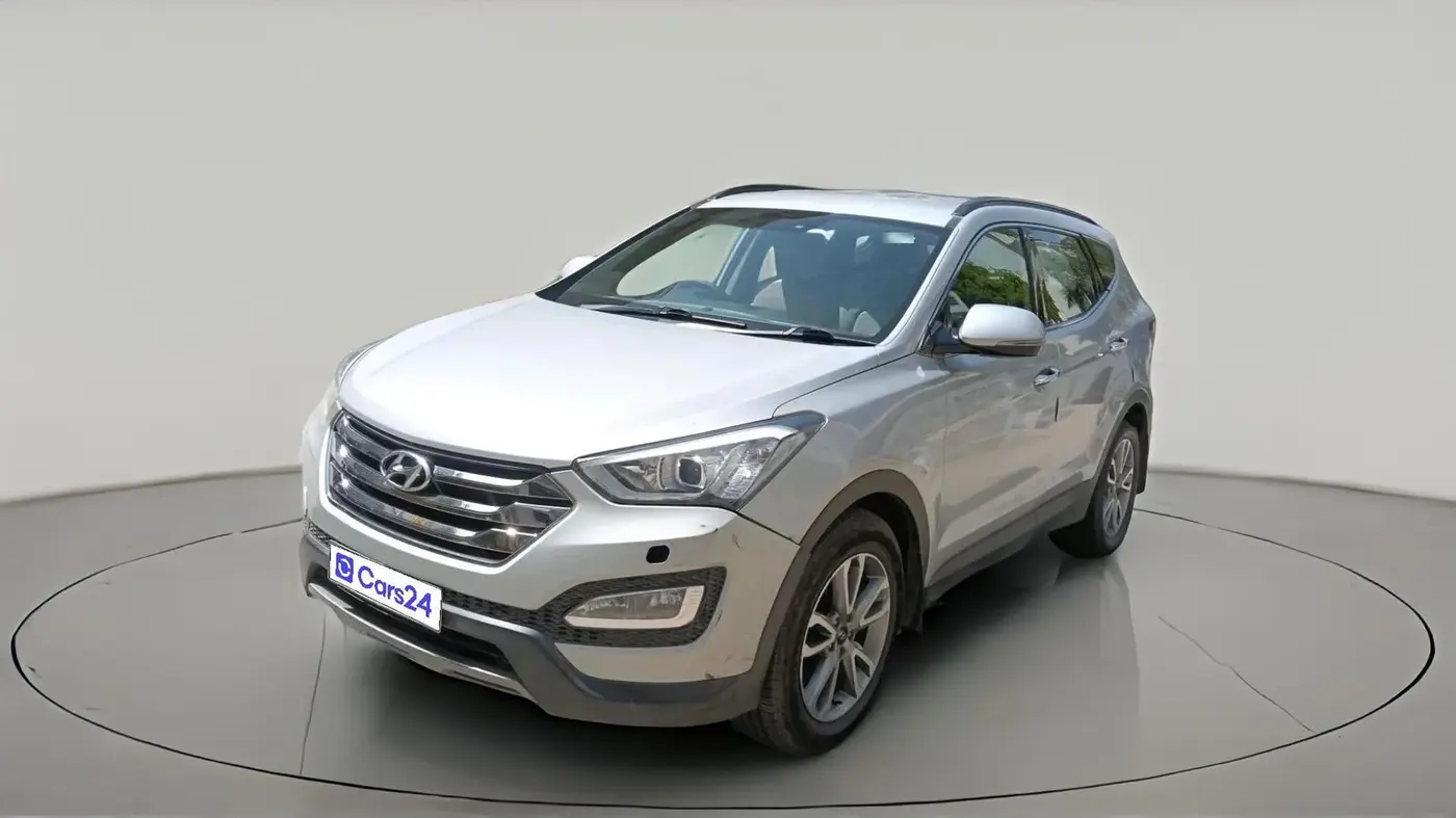 2015 Hyundai Santa Fe 2 WD AT, Diesel, Automatic, 1,23,238 km, exterior