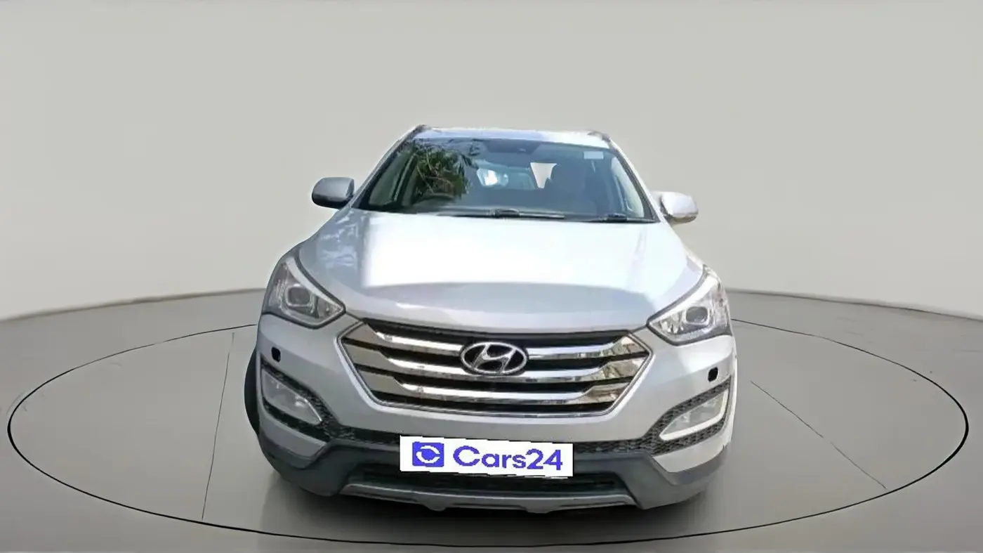 2015 Hyundai Santa Fe 2 WD AT, Diesel, Automatic, 1,23,238 km, exterior