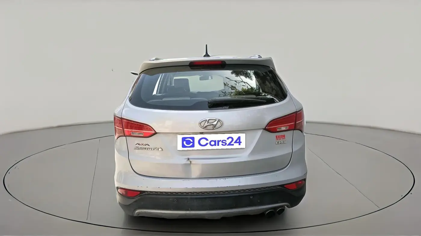 2015 Hyundai Santa Fe 2 WD AT, Diesel, Automatic, 1,23,238 km, exterior