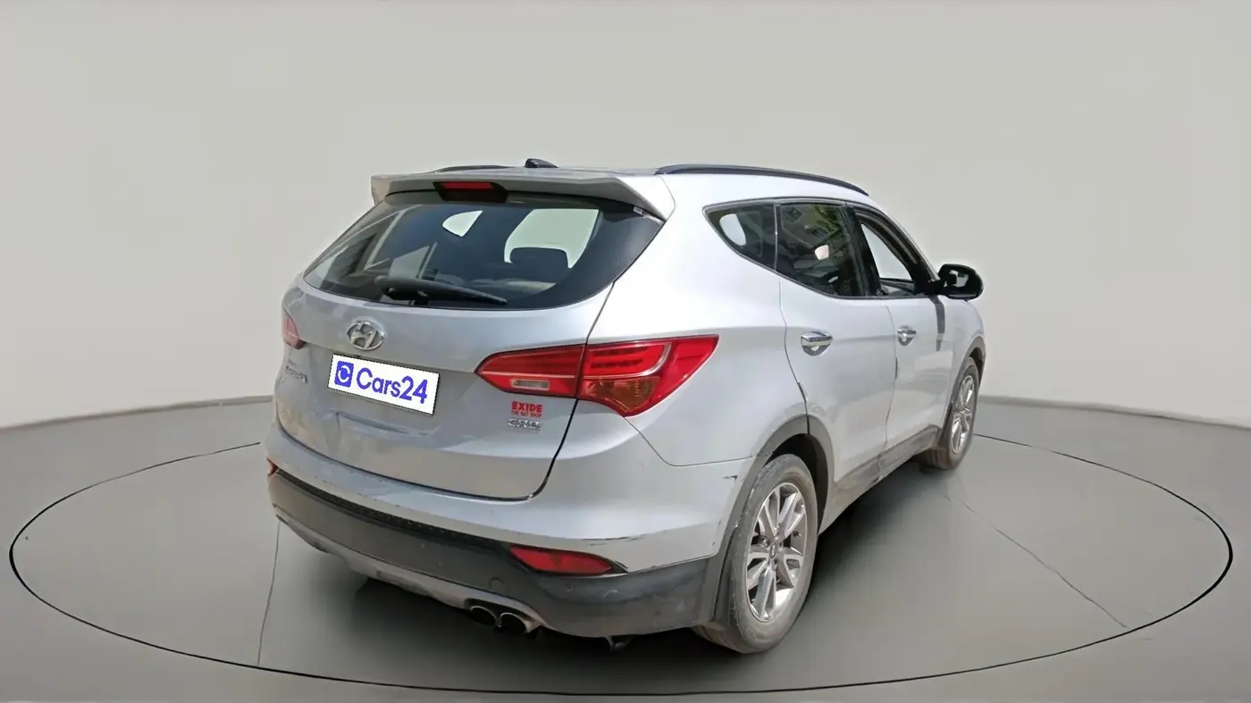 2015 Hyundai Santa Fe 2 WD AT, Diesel, Automatic, 1,23,238 km, exterior