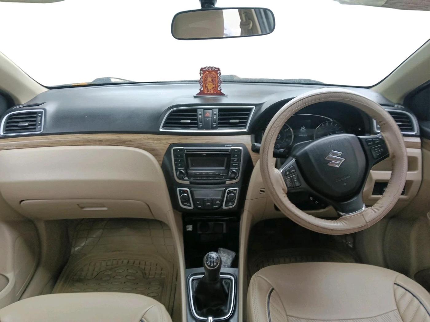 2019 Maruti Ciaz DELTA 1.5 SHVS MT PETROL, Petrol, Manual, 85,878 km, interior