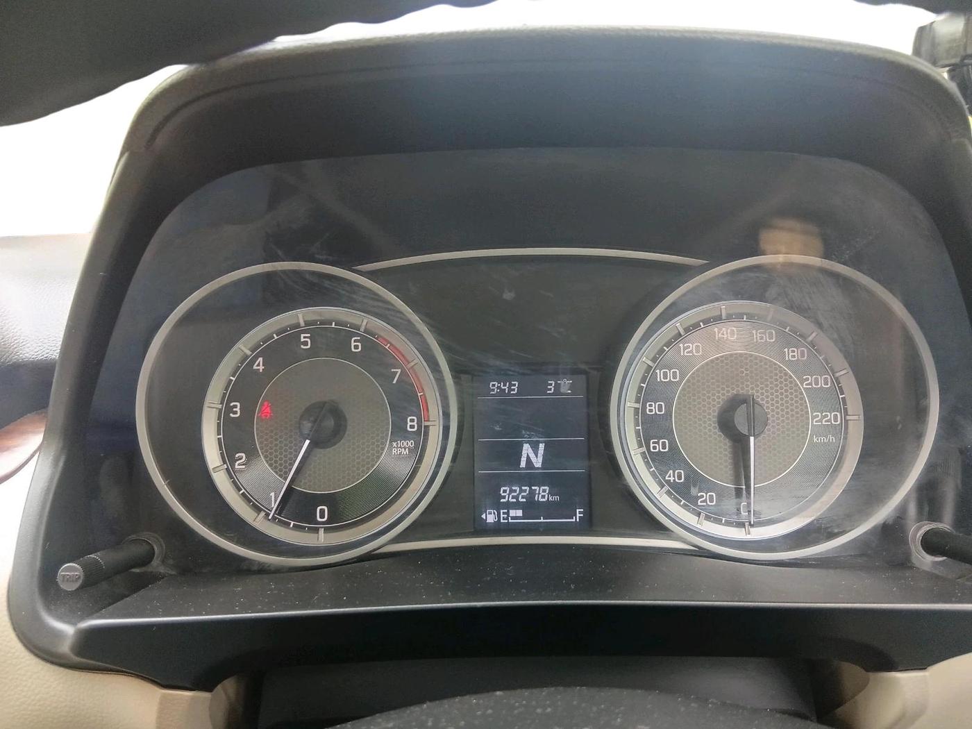 2018 Maruti Dzire VXI AMT, Petrol, Automatic, 92,278 km, interior