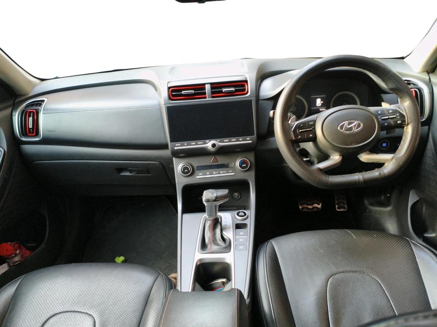 2021 Hyundai Creta SX 1.4 TURBO DCT, Petrol, Automatic, 76,233 km, interior