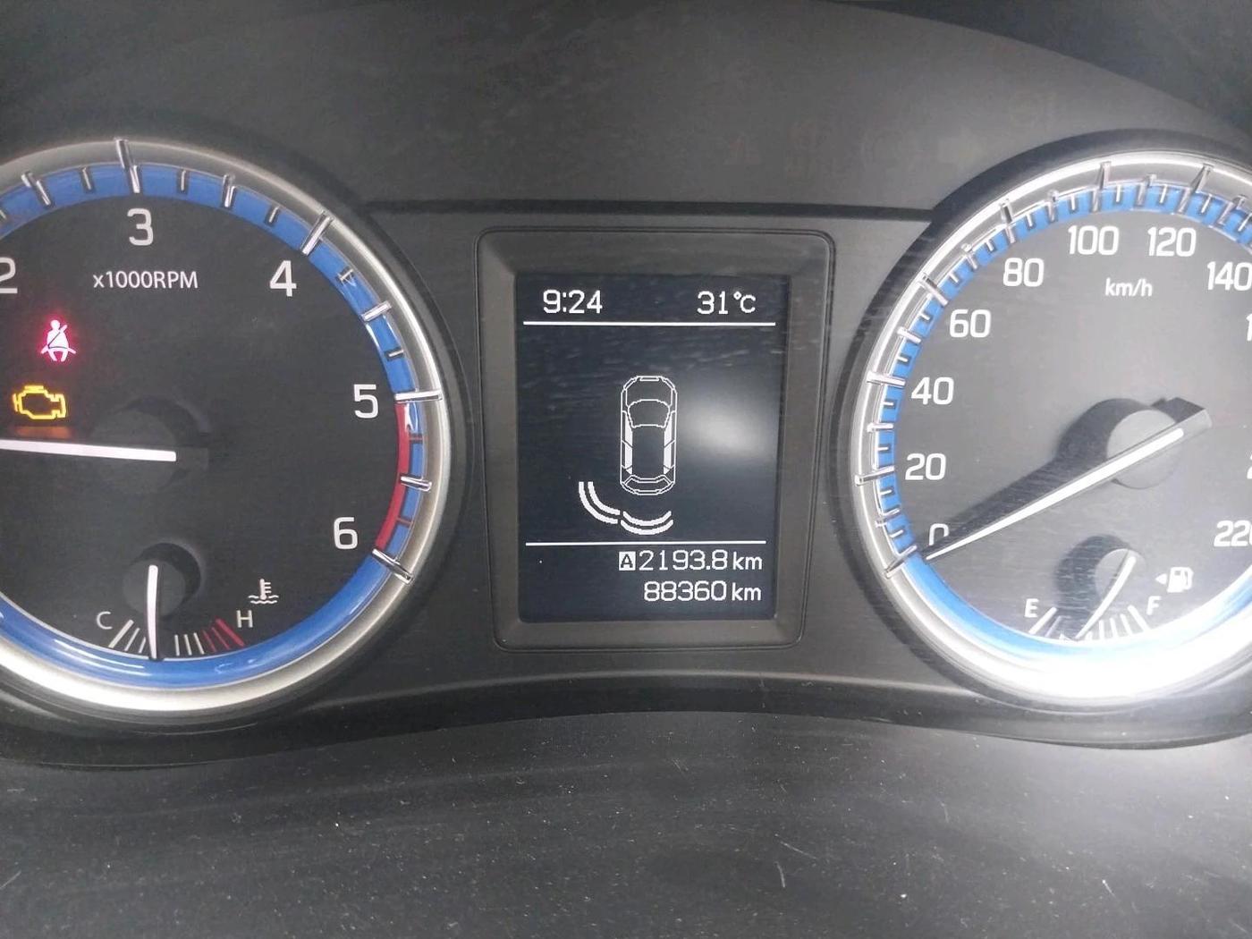 2016 Maruti S Cross ALPHA 1.6, Diesel, Manual, 88,360 km, interior