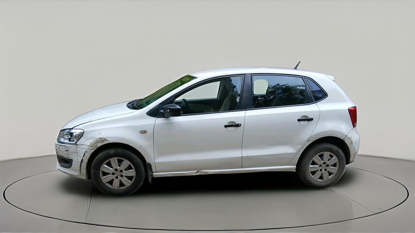 2011 Volkswagen Polo TRENDLINE 1.2L PETROL, Petrol, Manual, 1,28,432 km, exterior