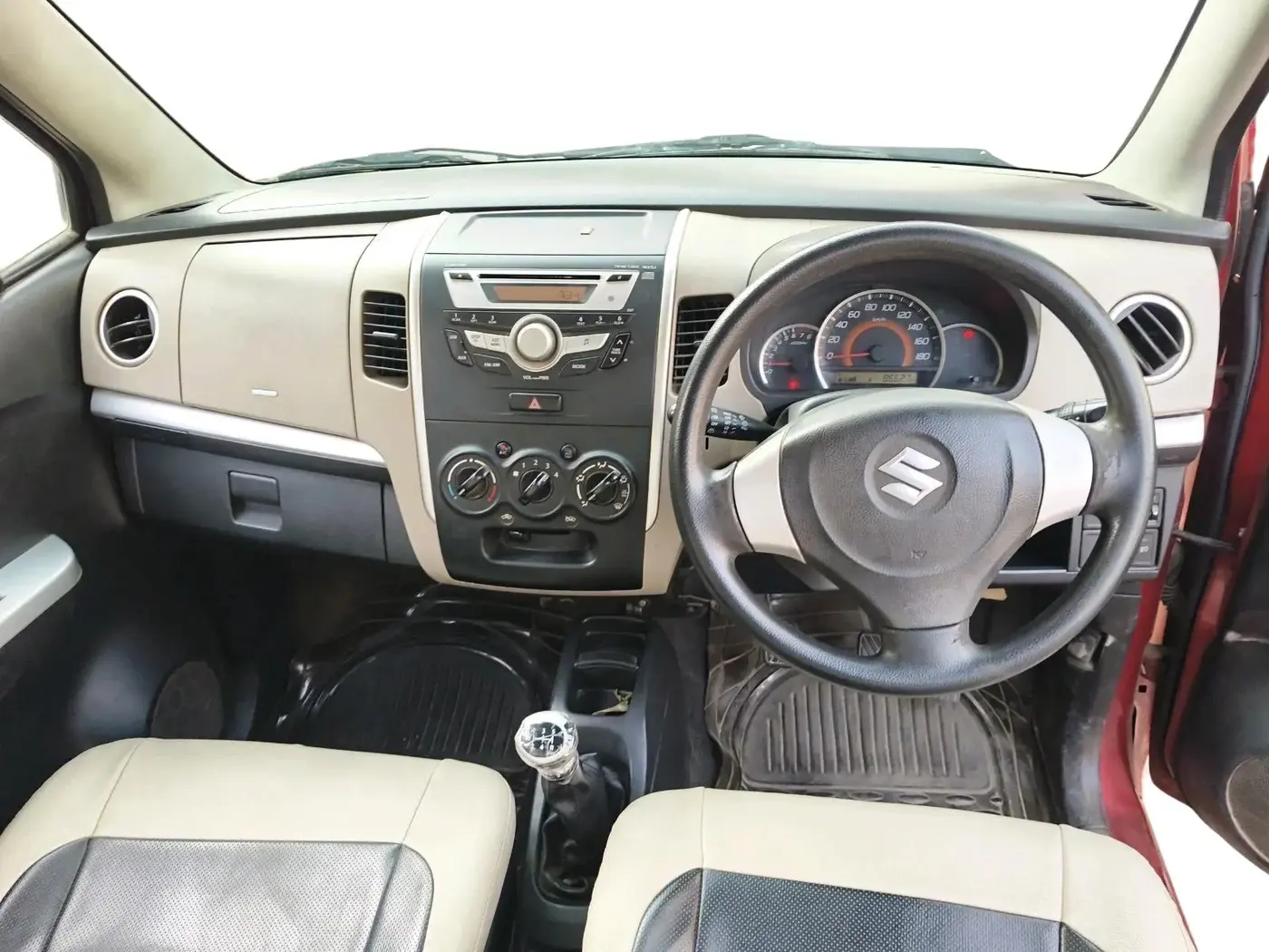 2015 Maruti Wagon R 1.0 VXI, Petrol, Manual, 86,627 km, interior
