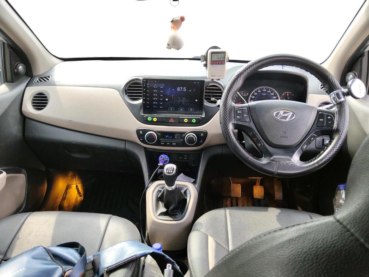 2018 Hyundai Grand i10 ASTA 1.2 KAPPA VTVT, CNG, Manual, 78,714 km, interior