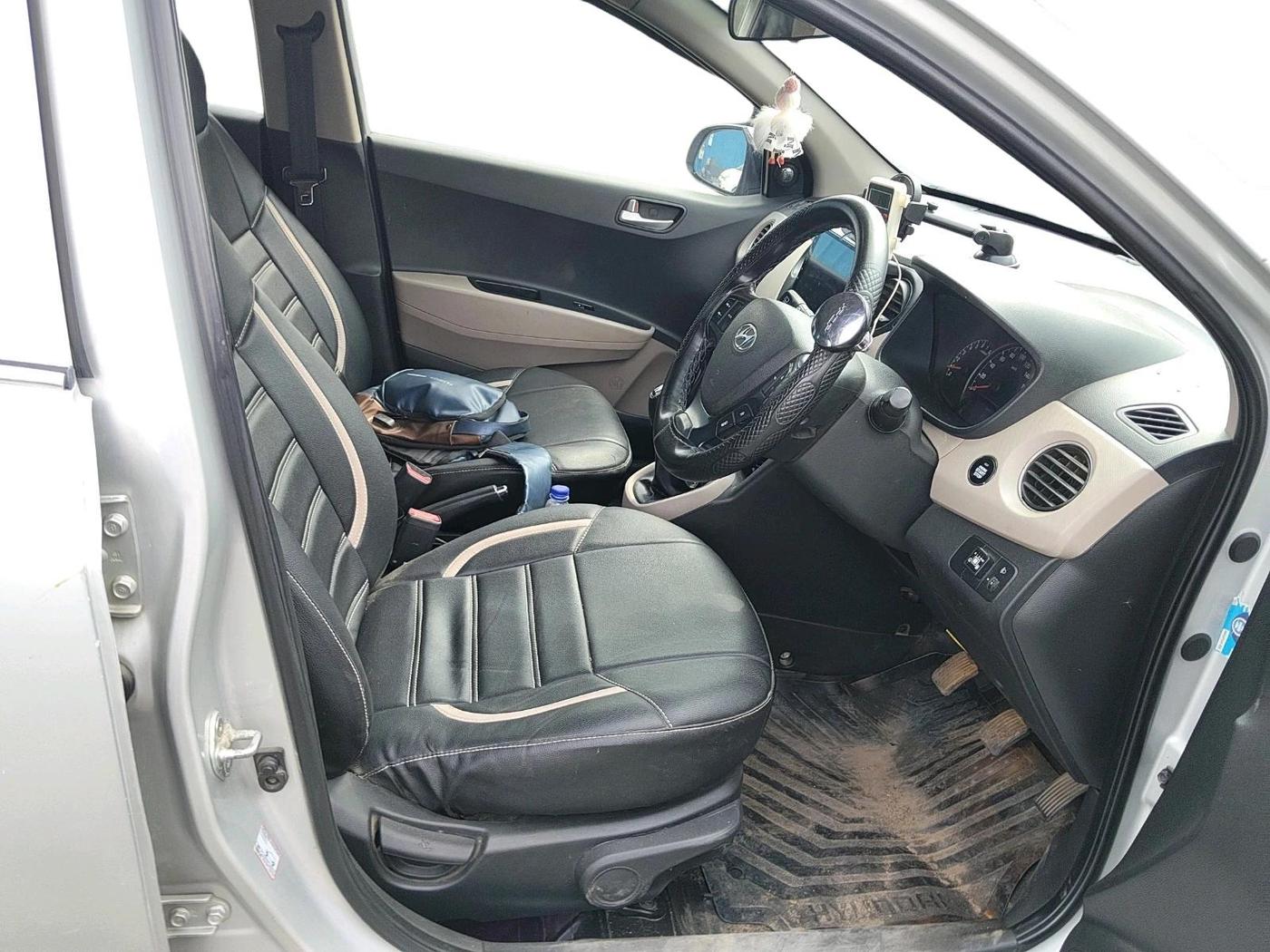 2018 Hyundai Grand i10 ASTA 1.2 KAPPA VTVT, CNG, Manual, 78,714 km, interior