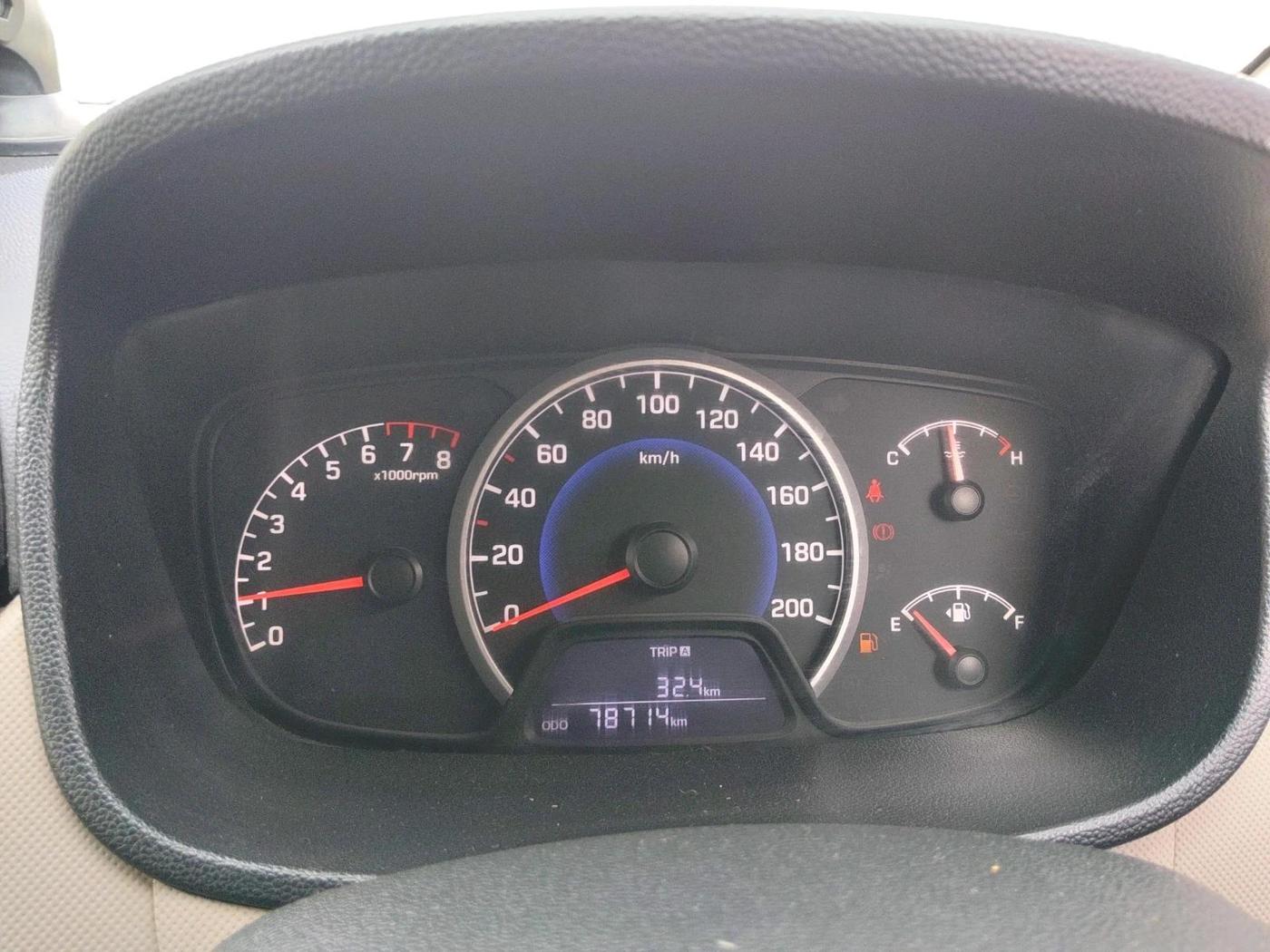 2018 Hyundai Grand i10 ASTA 1.2 KAPPA VTVT, CNG, Manual, 78,714 km, interior