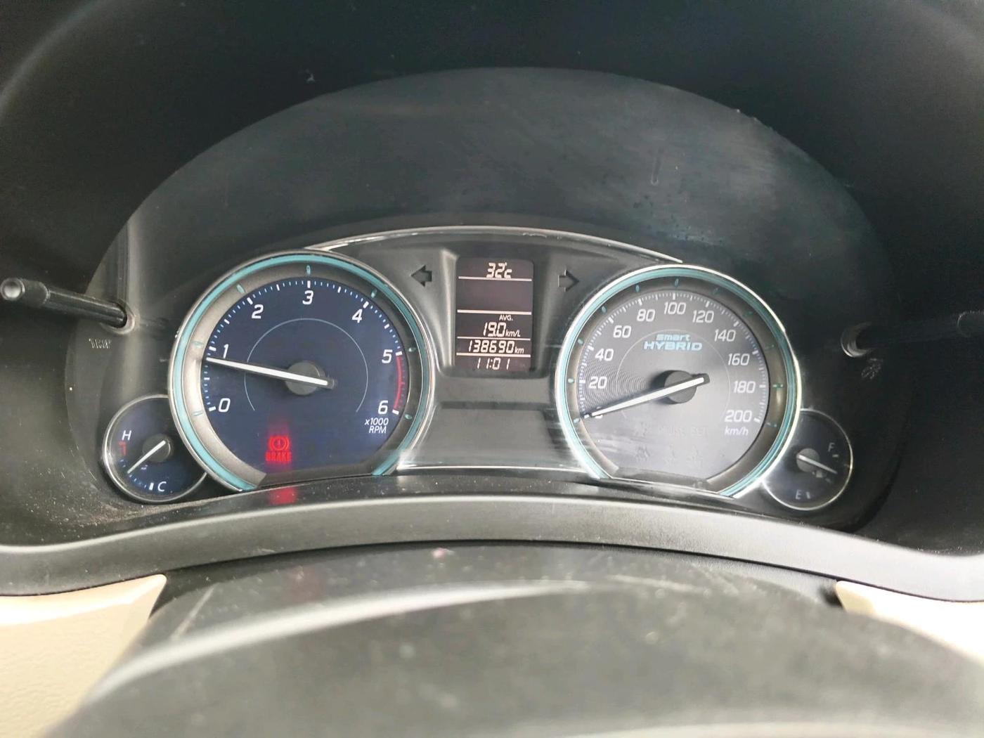 2017 Maruti Ciaz DELTA DIESEL 1.3, Diesel, Manual, 1,38,690 km, interior