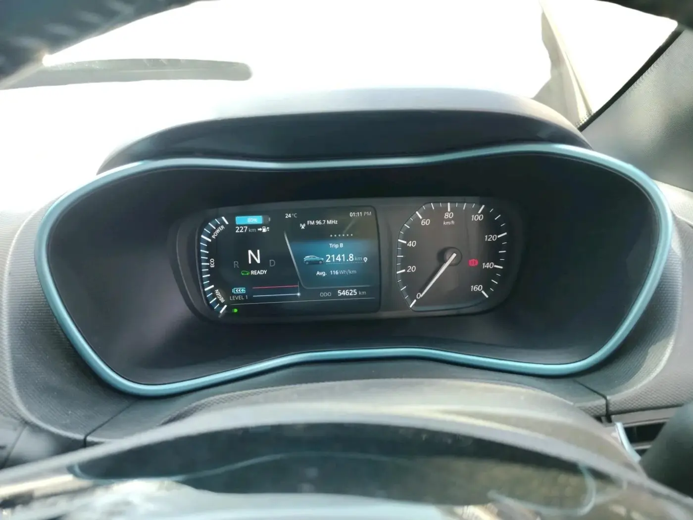 2023 Tata NEXON EV XZ PLUS DARK EDITION, Electric, Automatic, 54,625 km, interior