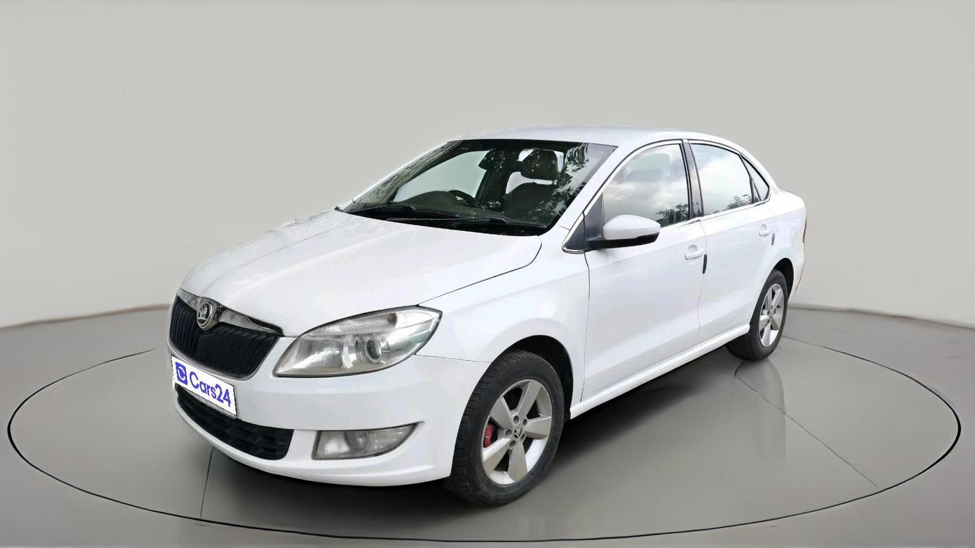 2016 Skoda Rapid STYLE 1.5 TDI AT, Diesel, Automatic, 87,341 km, exterior
