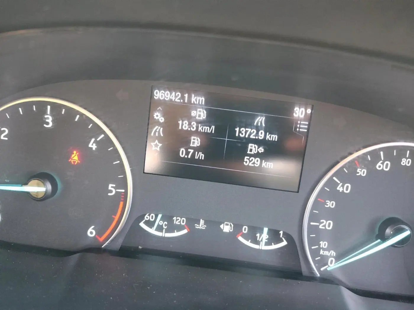 2021 Ford Ecosport TITANIUM 1.5L DIESEL, Diesel, Manual, 96,942 km, interior