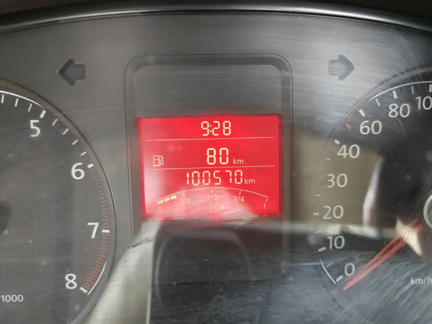 2011 Volkswagen Vento HIGHLINE 1.6 MPI, CNG, Manual, 1,00,570 km, interior